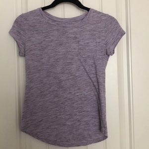 •Purple tee shirt•